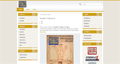 Desktop Screenshot of healthtribune.eu