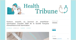 Desktop Screenshot of healthtribune.net